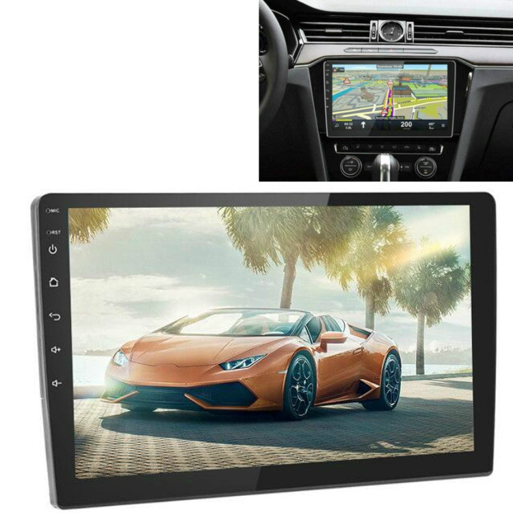 Universal Machine Android Smart Navigation Car Navigation DVD Reversing Video Integrated Machine, Size:10inch 2+16G, Specification:Standard+8 Lights Camera - Car DVD by PMC TechLife | Online Shopping South Africa | PMC TechLife | Buy Now Pay Later Mobicred