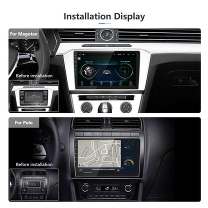 Universal Machine Android Smart Navigation Car Navigation DVD Reversing Video Integrated Machine, Size:10inch 2+16G, Specification:Standard+8 Lights Camera - Car DVD by PMC Jewellery | Online Shopping South Africa | PMC Jewellery | Buy Now Pay Later Mobicred