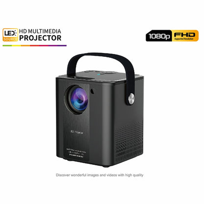 C500 Portable Mini LED Home HD Projector, Style:Same Screen Version(White) - Mini Projector by PMC Jewellery | Online Shopping South Africa | PMC Jewellery | Buy Now Pay Later Mobicred