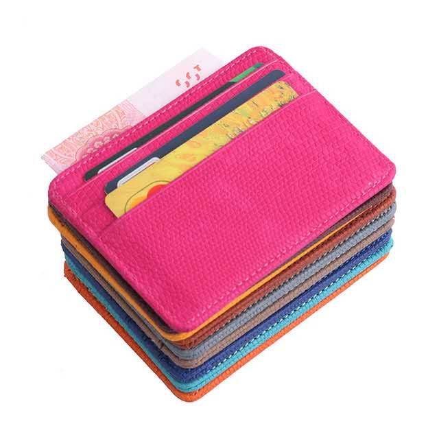 Lizard Pattern PU Leather Bank Card Set Card Package(Gray) - Card & Passport Bags by PMC TechLife | Online Shopping South Africa | PMC TechLife | Buy Now Pay Later Mobicred