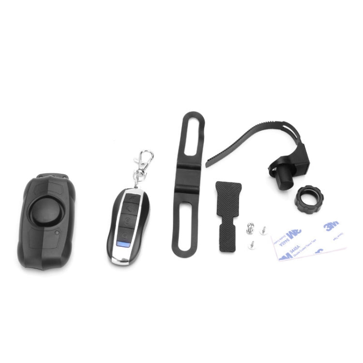 Bicycle Lock Anti-theft Anti-lost USB Charging Wireless Remote Control Vibration Alarm Detector Sensor - Bicycle Locks & Bicycle Pumps by PMC TechLife | Online Shopping South Africa | PMC TechLife | Buy Now Pay Later Mobicred