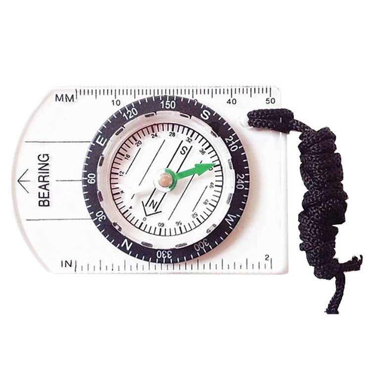 Professional Mini Compass Map Scale Ruler Multifunctional Equipment Outdoor Hiking Camping Survival - Hiking Meter by PMC TechLife | Online Shopping South Africa | PMC TechLife | Buy Now Pay Later Mobicred