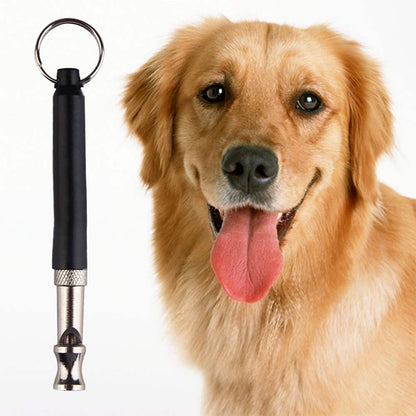 Pet Dog Obedience Quiet Training Ultrasonic Supersonic Sound Pitch(Black) - Training Aids by PMC Jewellery | Online Shopping South Africa | PMC Jewellery | Buy Now Pay Later Mobicred