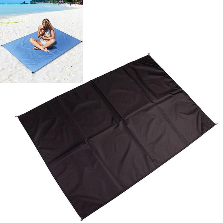 Outdoor Portable Waterproof Picnic Camping Mats Beach Blanket Mattress Mat 100cm*140cm(Black) - Camping Mats by PMC Jewellery | Online Shopping South Africa | PMC Jewellery