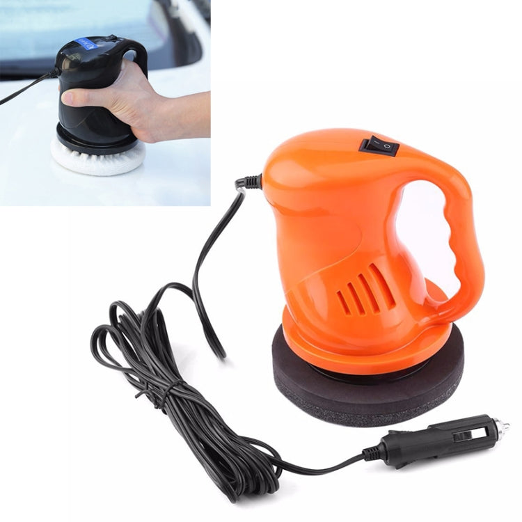 Electric Car Polisher Waxing Polishing Machine Kit Automation Cleaning Car Buffing ABS Car Accessories, Color:orange - Polishing Machine & Accessories by PMC Jewellery | Online Shopping South Africa | PMC Jewellery | Buy Now Pay Later Mobicred