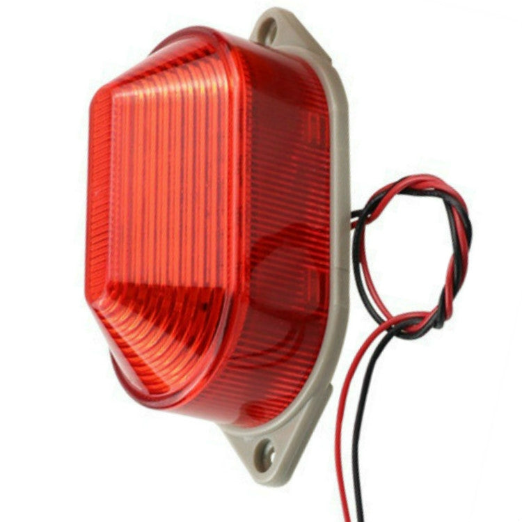 DC12V Led Mini Strobe Signal Warning Light Silent Warning Light(Red) - Warning Lights by PMC TechLife | Online Shopping South Africa | PMC TechLife | Buy Now Pay Later Mobicred
