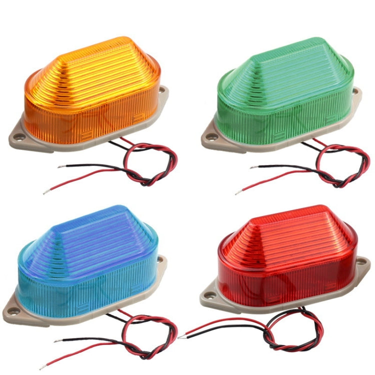 DC12V Led Mini Strobe Signal Warning Light Silent Warning Light(Orange) - Warning Lights by PMC TechLife | Online Shopping South Africa | PMC TechLife | Buy Now Pay Later Mobicred