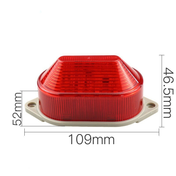DC24V Led Mini Strobe Signal Warning Light Silent Warning Light(Red) - free shipping - PMC TechLife - Order now!