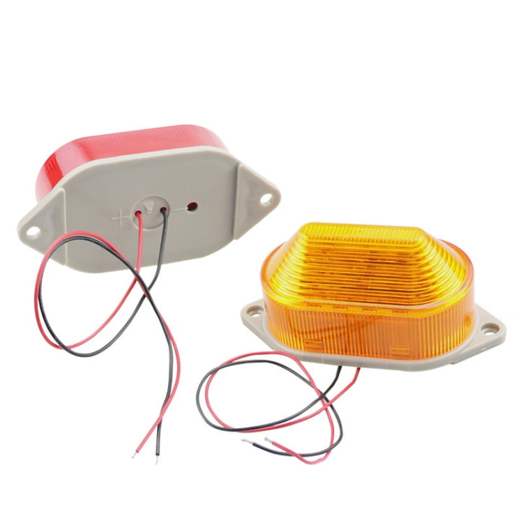 DC24V Led Mini Strobe Signal Warning Light Silent Warning Light(Green) - Warning Lights by PMC TechLife | Online Shopping South Africa | PMC TechLife | Buy Now Pay Later Mobicred