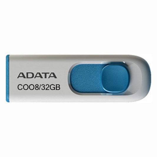 ADATA C008 Car Office Universal Usb2.0 U Disk, Capacity: 32GB(Blue) - USB Flash Drives by ADATA | Online Shopping South Africa | PMC Jewellery | Buy Now Pay Later Mobicred