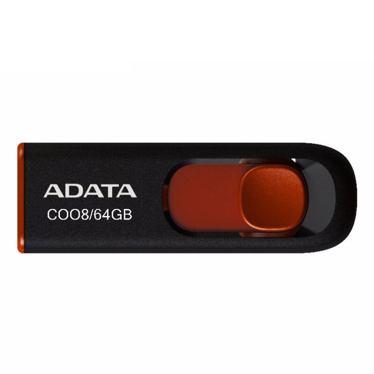 ADATA C008 Car Office Universal Usb2.0 U Disk, Capacity: 64GB(Red) - USB Flash Drives by ADATA | Online Shopping South Africa | PMC Jewellery | Buy Now Pay Later Mobicred