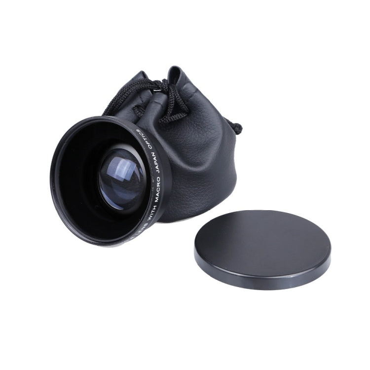 52mm 2 In 1 0.45x Wide-Angle + Macro Camera Lens - Auxiliary Lens by PMC TechLife | Online Shopping South Africa | PMC TechLife | Buy Now Pay Later Mobicred
