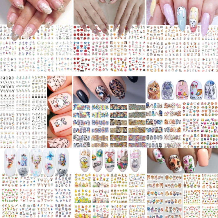 Nail Art Stickers Small Fresh Dream Catcher Stickers(BN2449-2460) - Nail Stickers by PMC Jewellery | Online Shopping South Africa | PMC Jewellery | Buy Now Pay Later Mobicred