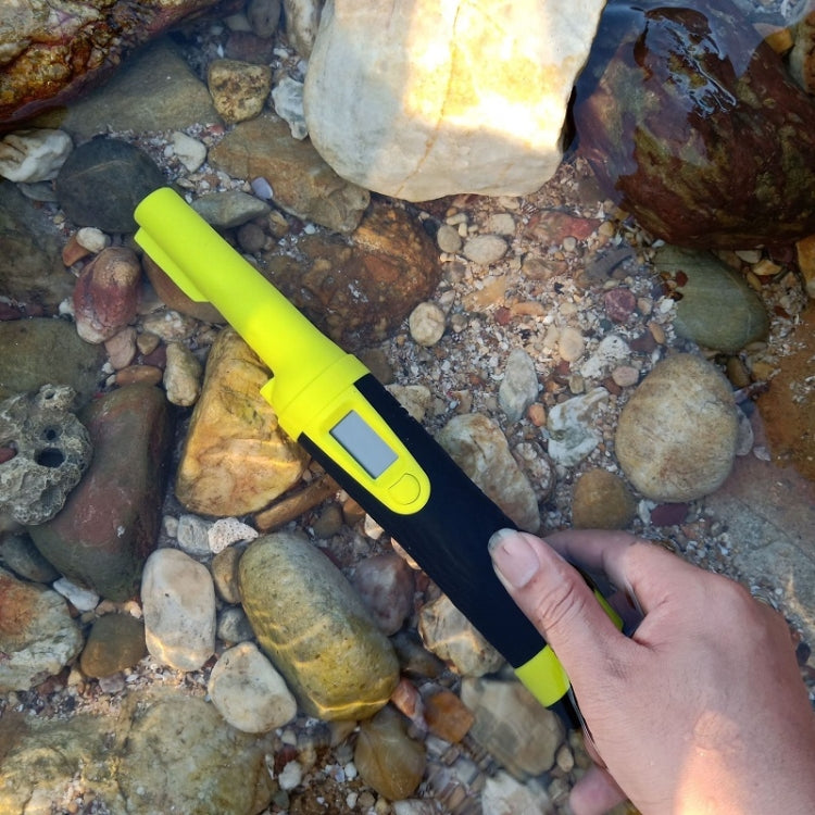 HS-10 Handheld Water-resistant Metal Detector LCD Display Metal Positioning Rod(Fluorescent Green) - Metal Detector by PMC Jewellery | Online Shopping South Africa | PMC Jewellery | Buy Now Pay Later Mobicred