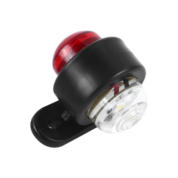 2 PCS X9 12-24V Mini Double-Sided Red And White Truck Side Lights Modified Special Side Lights - Clearance Lights by PMC TechLife | Online Shopping South Africa | PMC TechLife | Buy Now Pay Later Mobicred