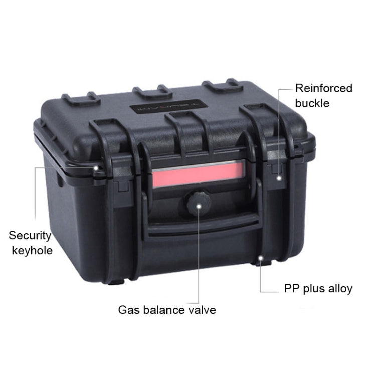 TSUNAMI Multifunctional Instrument Box Safety Protection Box Waterproof Plastic Hardware Tool Box, Size:27x20x12cm - Storage Bags & Boxes by PMC Jewellery | Online Shopping South Africa | PMC Jewellery