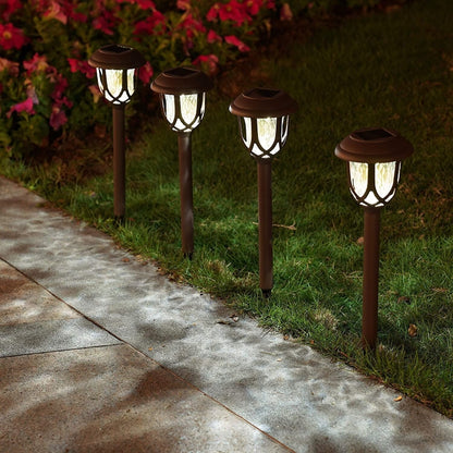 Solar Outdoor Garden Lawn Light Street Light Garden LED Decorative Landscape Light Villa Ground Plug Light(Warm Light) - Solar Lights by PMC Jewellery | Online Shopping South Africa | PMC Jewellery