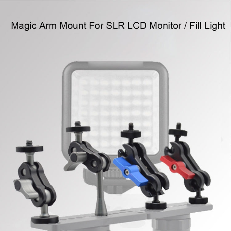 MA-95 Gun Gray YJ Magic Arm Bracket Mount 1/4 inch Ball Head Magic Arm - Camera Gimbal by PMC TechLife | Online Shopping South Africa | PMC TechLife