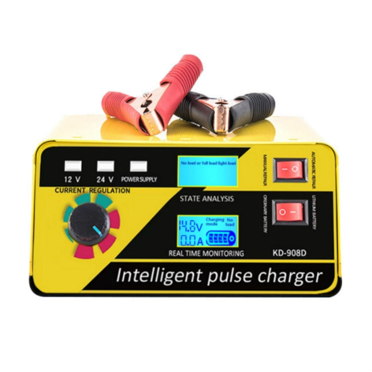 KD-908D Lead-Acid Battery Intelligent Repair Charger Car Battery Charger AU Plug - Battery Charger by PMC Jewellery | Online Shopping South Africa | PMC Jewellery | Buy Now Pay Later Mobicred