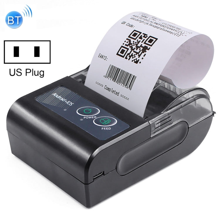 58HB6 Portable Bluetooth Thermal Printer Label Takeaway Receipt Machine, Supports Multi-Language & Symbol/Picture Printing, Model: US Plug (Spanish) - Printer by PMC Jewellery | Online Shopping South Africa | PMC Jewellery | Buy Now Pay Later Mobicred