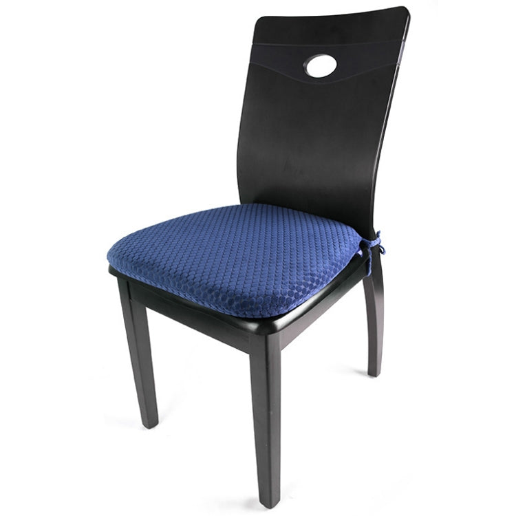 Memory Foam Thicken Stool Cushion Sofa Window Sill Bay Window Seat Cushion, Colour: Dot Paste (Navy Blue) - free shipping - PMC Jewellery - Order now!