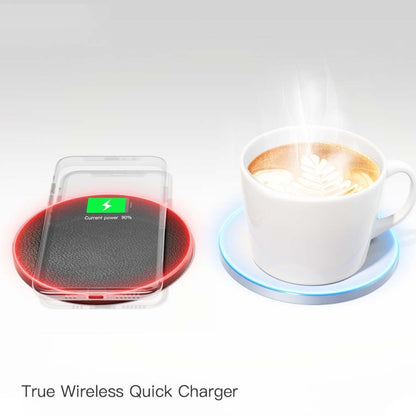 JAKCOM TWC Multifunctional Wireless Charging with Constant Temperature Heating Function UK Plug (White) - Wireless Charger by JAKCOM | Online Shopping South Africa | PMC Jewellery | Buy Now Pay Later Mobicred