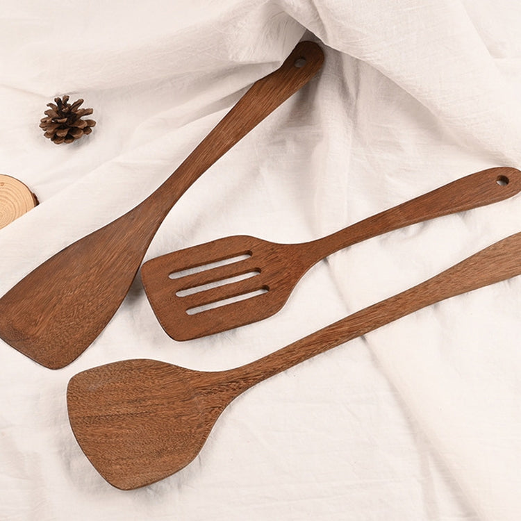 Long Handle Unpainted Chicken Wings Wooden Spatula Kitchen Utensils, Style:Large Spatula - Cooking Tools by PMC TechLife | Online Shopping South Africa | PMC TechLife | Buy Now Pay Later Mobicred