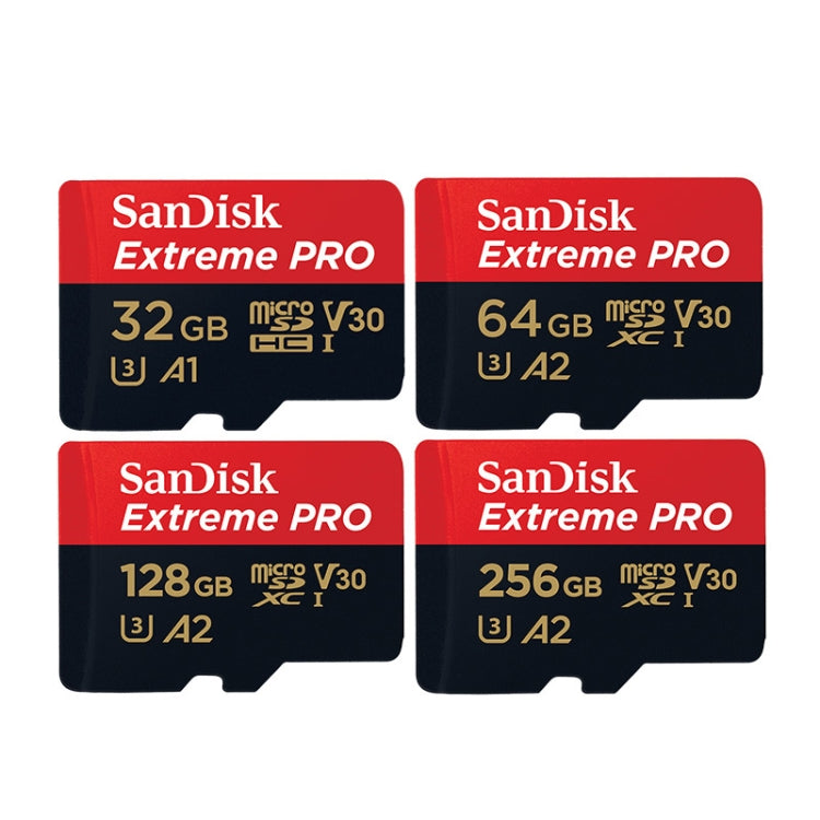 SanDisk U3 High-Speed Micro SD Card  TF Card Memory Card for GoPro Sports Camera, Drone, Monitoring 64GB(A2), Colour: Black Card - Micro SD Card by SanDisk | Online Shopping South Africa | PMC Jewellery | Buy Now Pay Later Mobicred