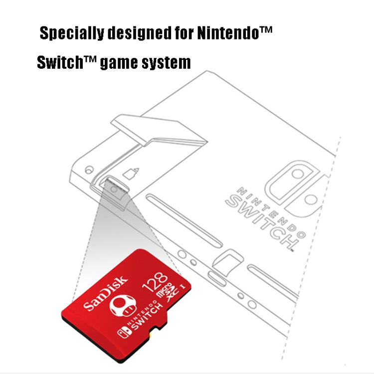 SanDisk SDSQXAO TF Card Micro SD Memory Card for Nintendo Switch Game Console, Capacity: 256GB Gold - Micro SD Card by SanDisk | Online Shopping South Africa | PMC Jewellery | Buy Now Pay Later Mobicred