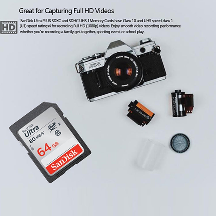 SanDisk Video Camera High Speed Memory Card SD Card, Colour: Silver Card, Capacity: 32GB - SD Card by SanDisk | Online Shopping South Africa | PMC Jewellery | Buy Now Pay Later Mobicred