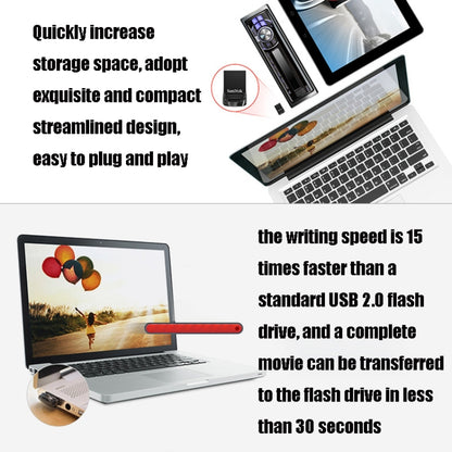 SanDisk CZ430 USB 3.1 Mini Computer Car U Disk, Capacity: 64GB - USB Flash Drives by SanDisk | Online Shopping South Africa | PMC Jewellery | Buy Now Pay Later Mobicred