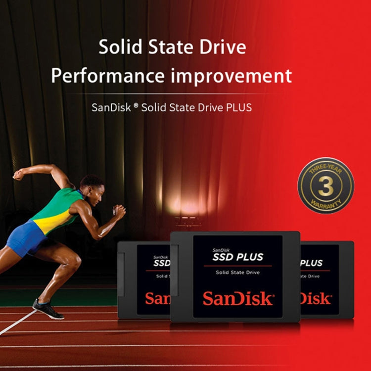 SanDisk SDSSDA 2.5 inch Notebook SATA3 Desktop Computer Solid State Drive, Capacity: 240GB - External Solid State Drives by SanDisk | Online Shopping South Africa | PMC Jewellery | Buy Now Pay Later Mobicred