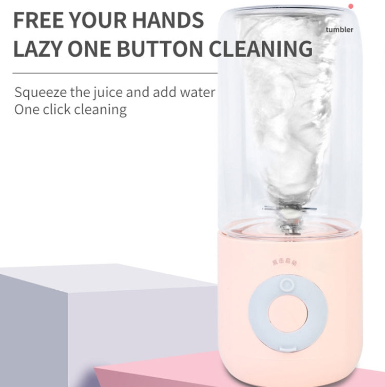 Mini Portable Usb Juice Machine  Multi-Function Electric Charging Household Juicer(Pink) - free shipping - PMC TechLife - Order now!