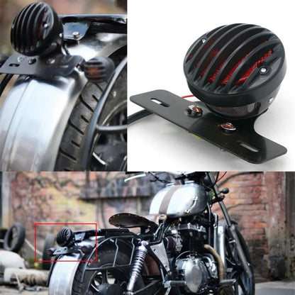 Motorcycle Accessories Retro Waning Tail Light Electric Car Brake Light Card Frame Light Modified Tail Light - Signal Lights by PMC Jewellery | Online Shopping South Africa | PMC Jewellery | Buy Now Pay Later Mobicred