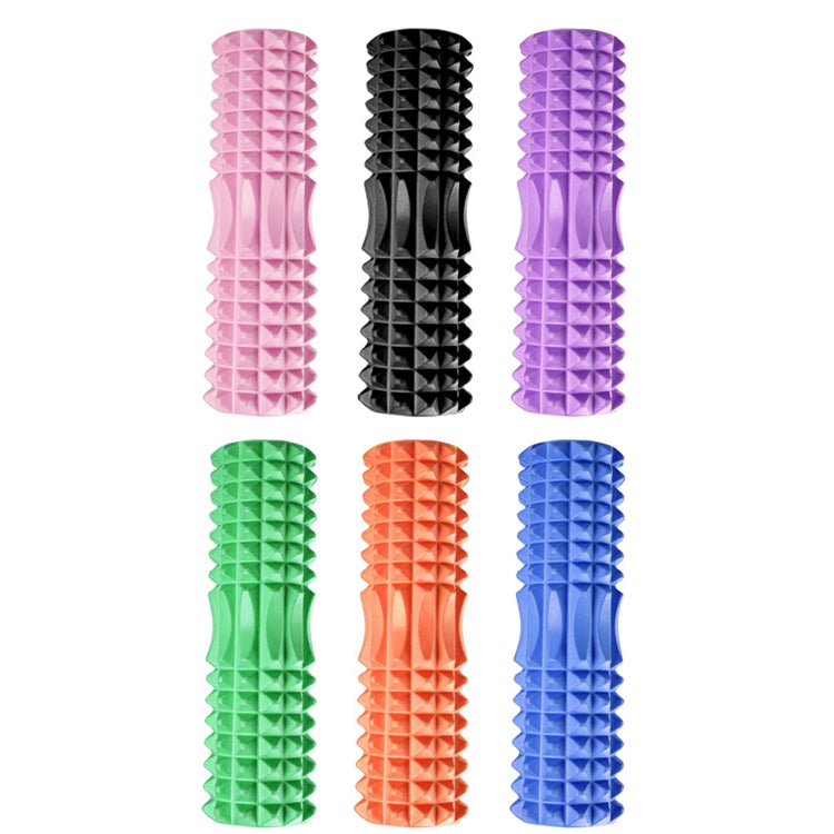 3 in 1 Eva Foam Roller Hollow Muscle Relaxation Roller Yoga Column Set, Length: 45cm (Purple Crescent) - Massage & Relaxation by PMC Jewellery | Online Shopping South Africa | PMC Jewellery