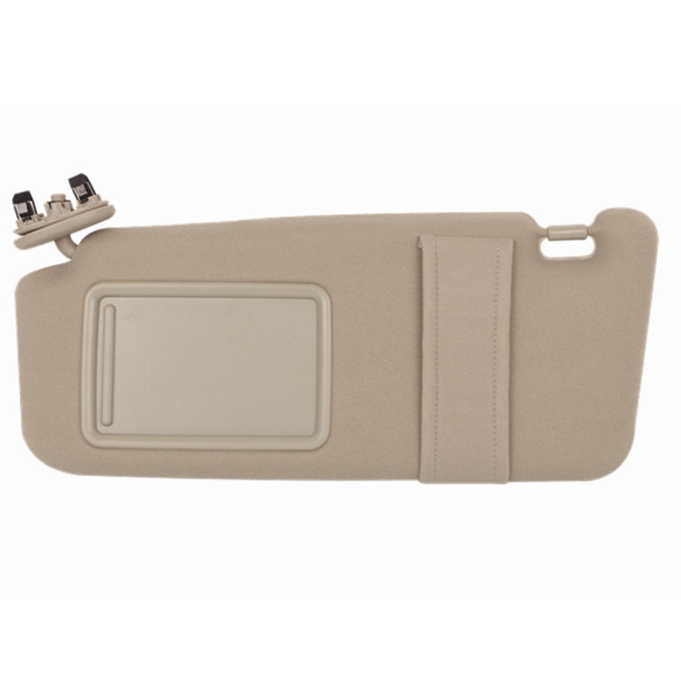 Left Driver Side Sun Visor With Mirror Driving Position Sun Visor For Toyota Camry 2007-2011(Beige) - Interior Mirrors by PMC TechLife | Online Shopping South Africa | PMC TechLife | Buy Now Pay Later Mobicred