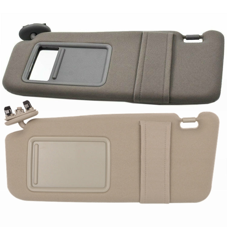 Left Driver Side Sun Visor With Mirror Driving Position Sun Visor For Toyota Camry 2007-2011(Beige) - Interior Mirrors by PMC Jewellery | Online Shopping South Africa | PMC Jewellery | Buy Now Pay Later Mobicred