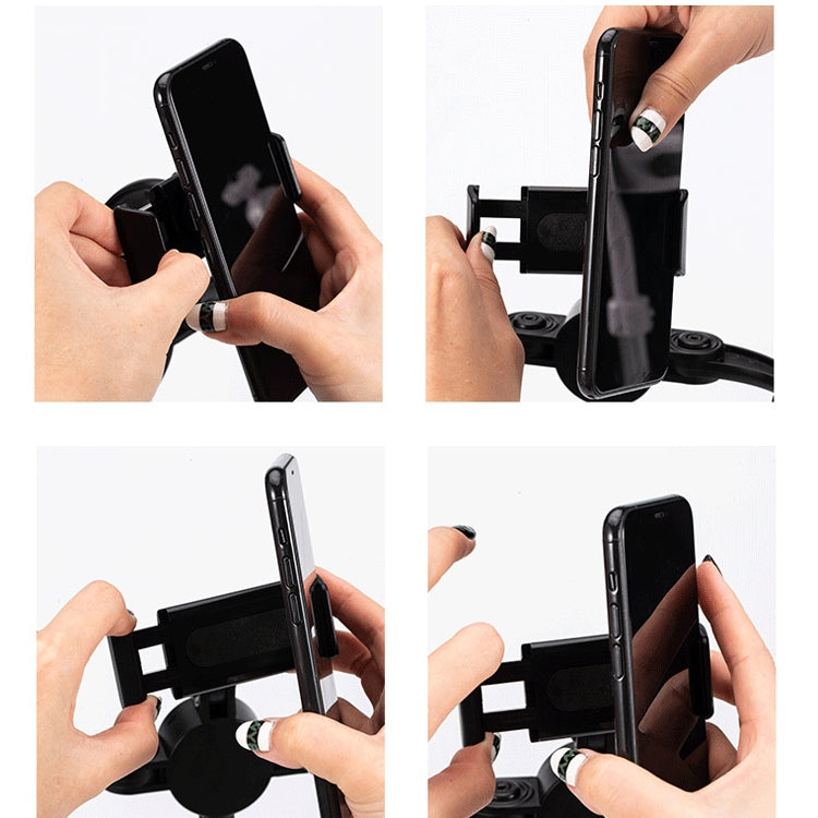 Telescopic Adjustment Live Frame Desktop Tablet Mobile Phone Bracket, Specification: K05 Flat Plate  (Black Green) - Stand by PMC TechLife | Online Shopping South Africa | PMC TechLife | Buy Now Pay Later Mobicred