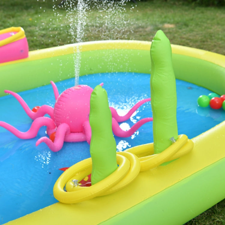 Home Large Cartoon Animal Drama Pool Water Spray Inflatable Swimming Pool Slide Pool(Pirate) - Paddling Pools & Accessories by PMC Jewellery | Online Shopping South Africa | PMC Jewellery