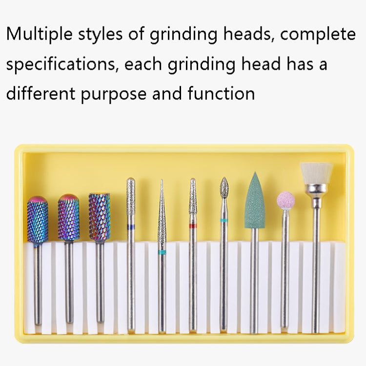 Nail Alloy Tungsten Steel Ceramic Grinding Machine Accessories Nail Grinding Heads Set Polishing Tool, Color Classification: BH-02 - Grinding Tools & Accessories by PMC Jewellery | Online Shopping South Africa | PMC Jewellery | Buy Now Pay Later Mobicred