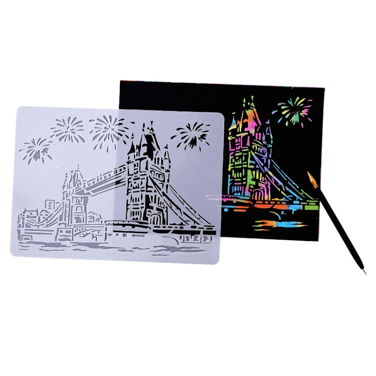 2 London Bridge Construction Series Painting Template Theme City A4 Label Template - Art Supplies by PMC TechLife | Online Shopping South Africa | PMC TechLife | Buy Now Pay Later Mobicred