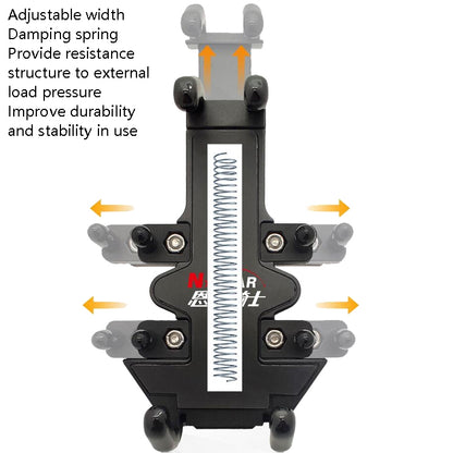 N-STAR Motorcycle Bicycle Composite Version Of Mobile Phone Bracket Multifunctional Accessories Lightweight Riding Equipment(Hollow M8 Ball Head) - Holders by N-STAR | Online Shopping South Africa | PMC Jewellery | Buy Now Pay Later Mobicred