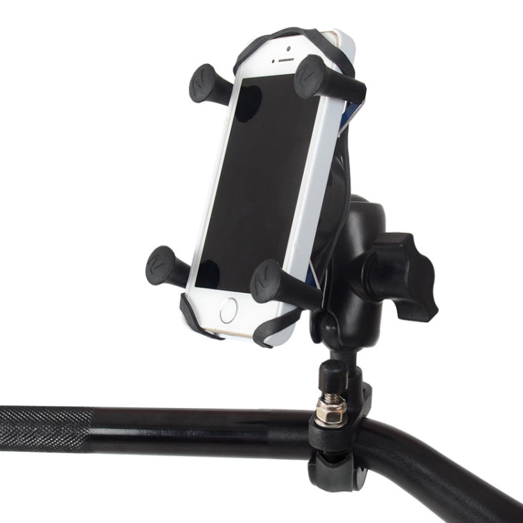 N-STAR N002 Motorcycle Bicycle Mobile Phone Bracket Riding Equipment(Small T Head) - Holders by N-STAR | Online Shopping South Africa | PMC Jewellery | Buy Now Pay Later Mobicred