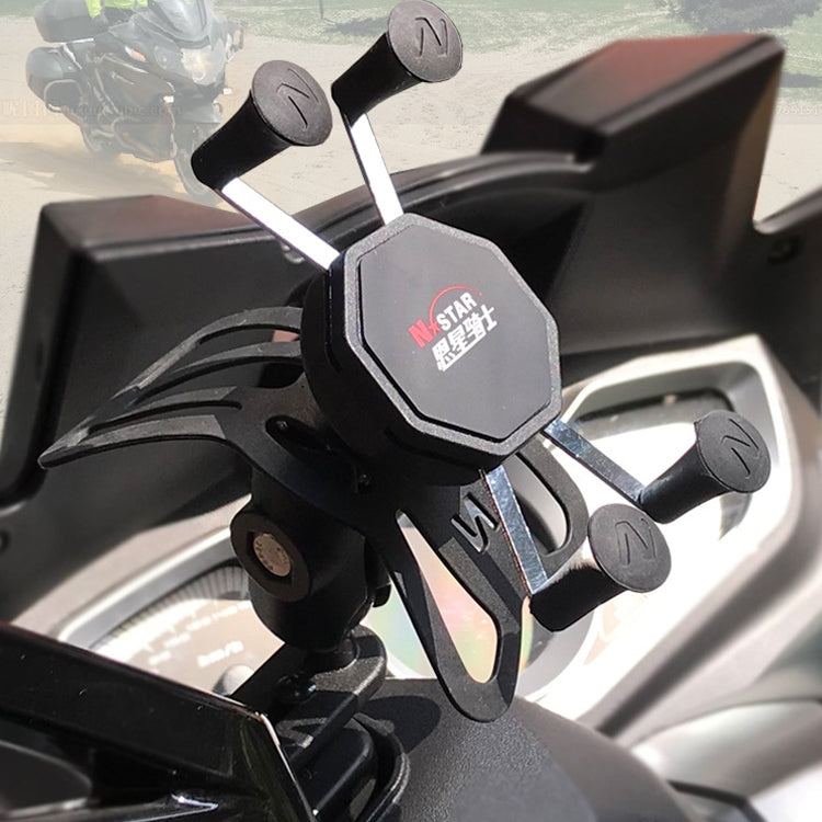 N-STAR N002 Motorcycle Bicycle Mobile Phone Bracket Riding Equipment(Small Long Ball Head) - Holders by N-STAR | Online Shopping South Africa | PMC Jewellery | Buy Now Pay Later Mobicred