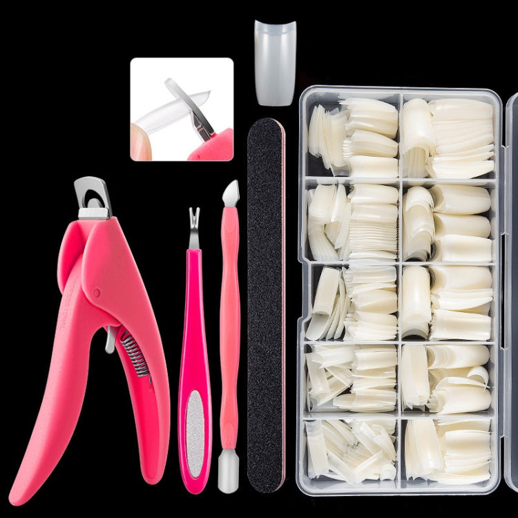 Manicure Tool  Set Fingernails Word Cut Set, Specification: Natural French - Nail Art Equipment by PMC Jewellery | Online Shopping South Africa | PMC Jewellery | Buy Now Pay Later Mobicred