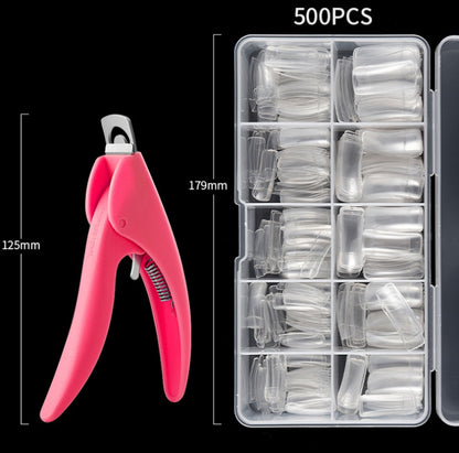 Manicure Tool  Set Fingernails Word Cut Set, Specification: Natural French - Nail Art Equipment by PMC Jewellery | Online Shopping South Africa | PMC Jewellery | Buy Now Pay Later Mobicred