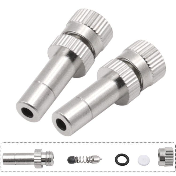 6mm Humidifying And Dedusting Cooling Atomizing Sprinkler Quick-Plug Fog Misting Nozzle, Model: 0.15mm - Watering & Irrigation by PMC TechLife | Online Shopping South Africa | PMC TechLife
