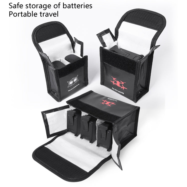 For DJI FPV Drone 2 Batteries Sunnylife FV-DC261 Battery Explosion-proof Bag - Case & Bags by PMC Jewellery | Online Shopping South Africa | PMC Jewellery | Buy Now Pay Later Mobicred