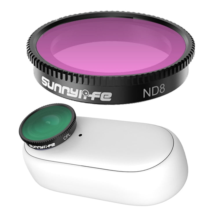 Sunnylife Sports Camera Filter For Insta360 GO 2, Colour: ND8 - Len Accessories by PMC Jewellery | Online Shopping South Africa | PMC Jewellery | Buy Now Pay Later Mobicred