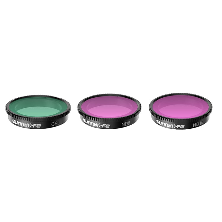 Sunnylife Sports Camera Filter For Insta360 GO 2, Colour: 3 in 1 CPL+ND8+ND16 - Len Accessories by PMC Jewellery | Online Shopping South Africa | PMC Jewellery | Buy Now Pay Later Mobicred